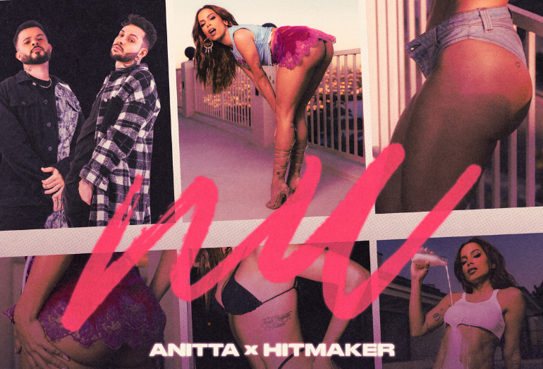 Anitta flerta com piseiro em “Nu”, feat com a dupla Hitmaker