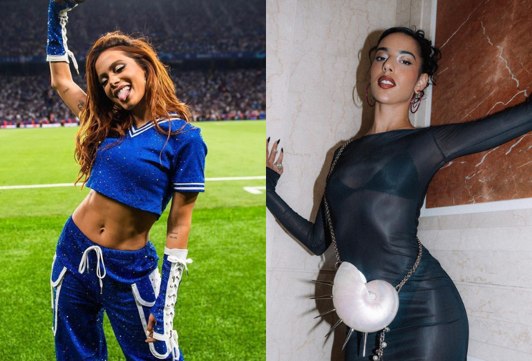 Anitta brinca com Marina Sena após ser tietada na Europa: “Ela tinha caído na fic de que a minha carreira internacional não existe”