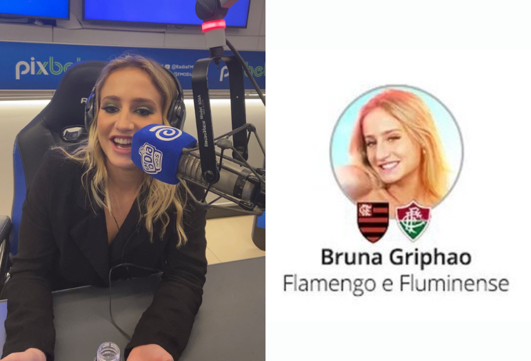 Fla-Flu? Bruna Griphao explica suposta torcida pelos dois clubes e revela verdadeiro time