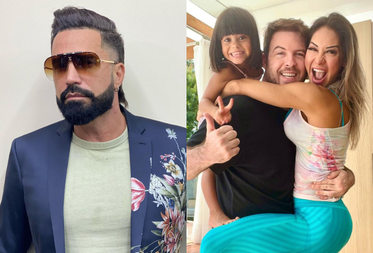 Latino critica foto postada por Maíra Cardi e coach rebate alfinetada citando relação do cantor com Kelly Key: “Ela se cansou”