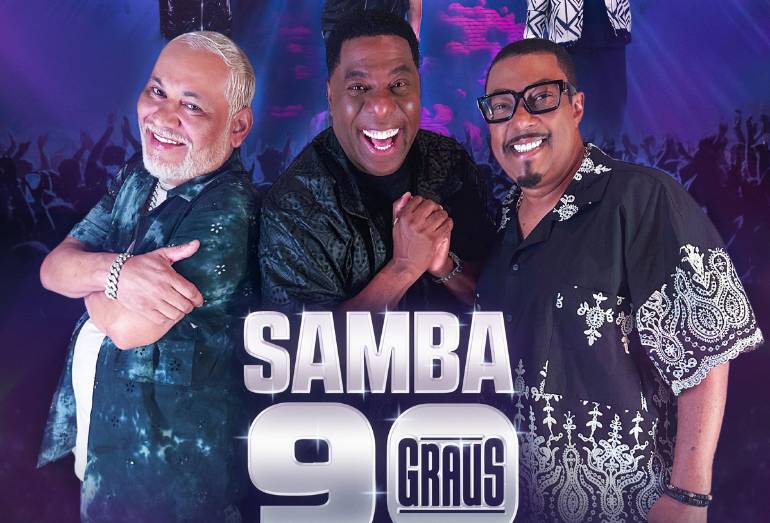 Netinho de Paula, Chrigor e Márcio Art lançam álbum completo “Samba 90 Graus”