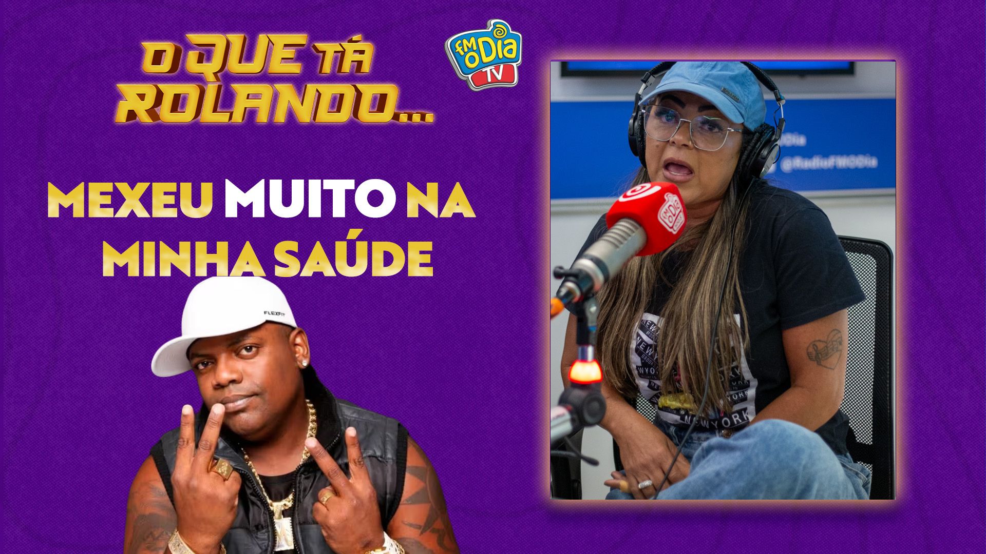 MC Cacau se emociona e chora ao falar de Marcinho em entrevista