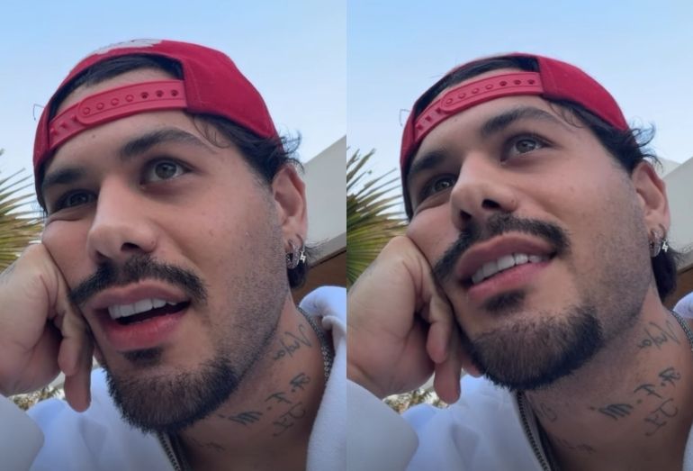 Zé Felipe rebate comentários sobre bebedeira em show: “Não é só trabalho”