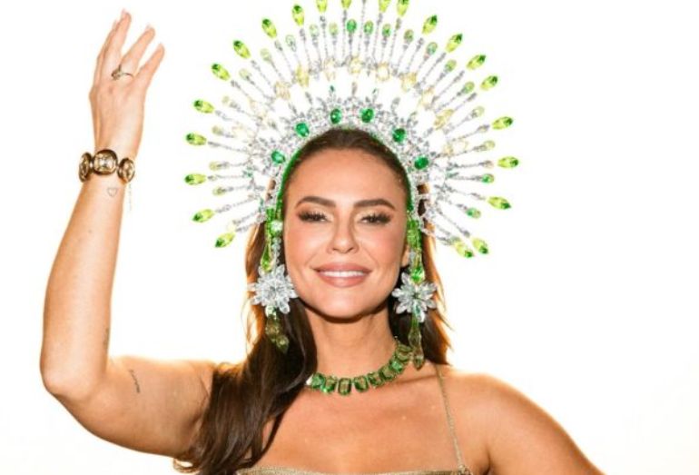 Paolla Oliveira é a nova Rainha de Bateria da Imperatriz Leopoldinense: “Coração transbordando”